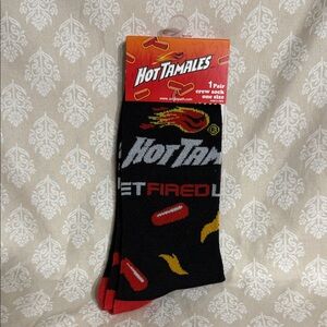 Hot Tamales Crew Socks